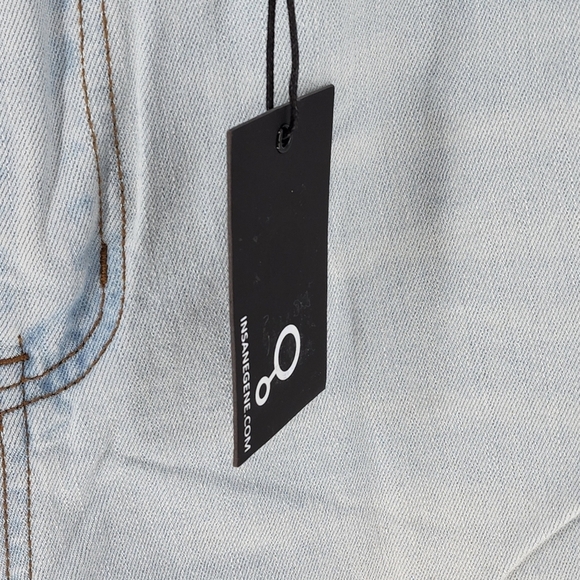 Insane Gene Women's Mid Rise Ankle Bootcut Jean - 13/30 - Picture 6 of 7